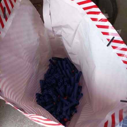 Photo of free used nerf gun bullets (Old Woking GU22) #1