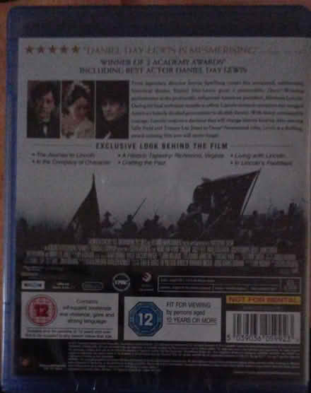 Photo of free Unopened Blu-ray copy of Lincoln (GU21 St. John's, Woking) #2