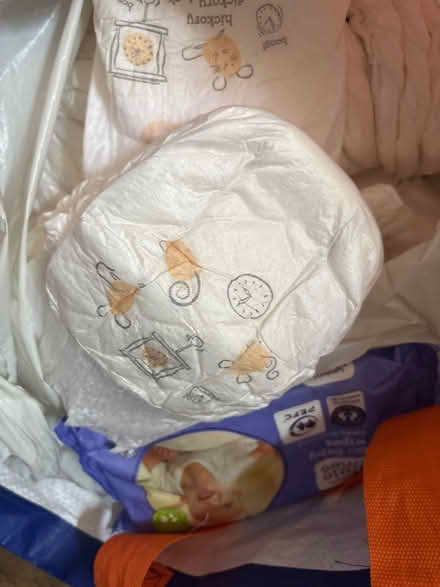 Photo of free Baby clothes, nappies and toys (LS13) #2