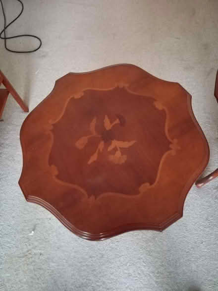 Photo of free Two Occasional Tables 59cm High X 54cm Wide (Hardwick OX16) #3