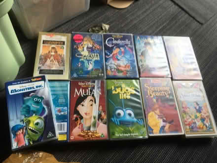 Photo of free VHS tapes (southall UB1) #1