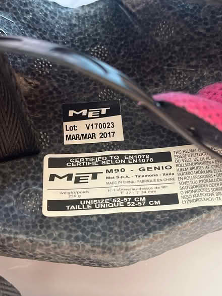 Photo of free Girls cycling helmet (Fetcham) #3