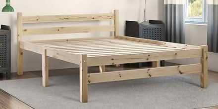 Photo of free Pine Double Bed (Northwood HA6) #1