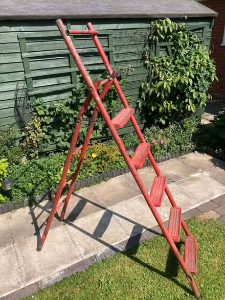 Photo of free Folding metal ladder (Oswestry SY11) #1