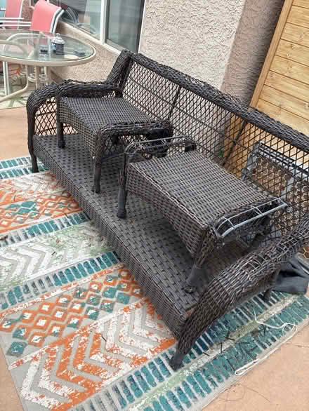 Photo of free Outdoor couch/ottomans (Encantado) #1
