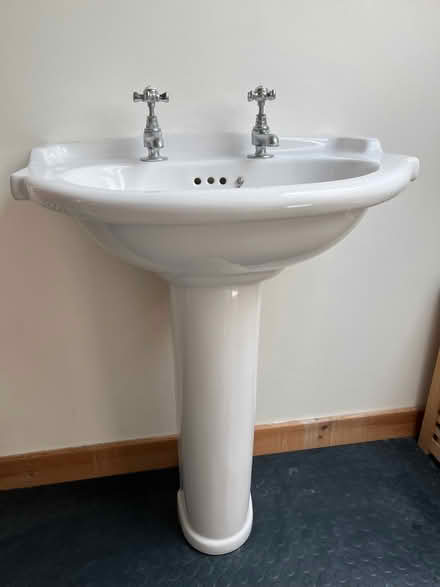 Photo of free Two matching basins with Bristan Victorian style taps (Penrith CA11) #1