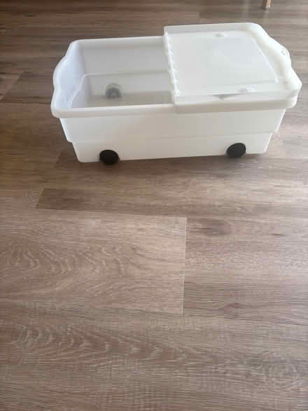 Photo of free 2 Plastic underbed storage boxes (Dartington TQ9) #1