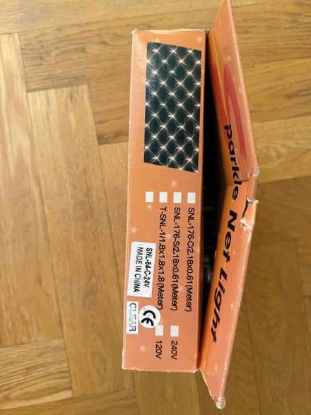 Photo of free LED Net lights 1.8 x 0.6m (West Hill BN1) #2