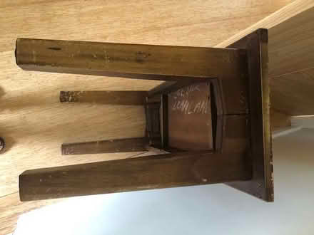 Photo of free Mahogany side-table (Stoke St Milborough SY8) #2