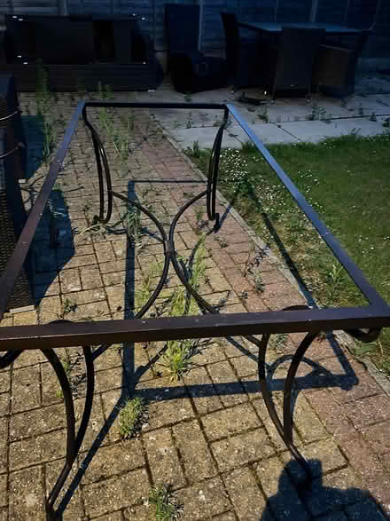 Photo of free Wrought Iron table frame (Newport Pagnell, MK16) #3