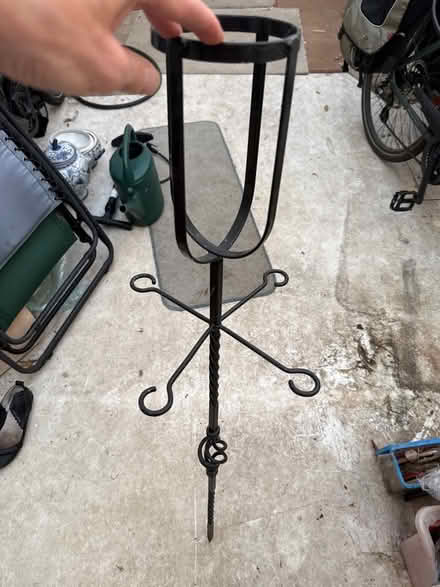 Photo of free Wine and glass garden bbq stand (Eaton NR4) #1