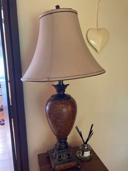 Photo of free Talk heavy based lamp and shade (Horwich BL6) #1