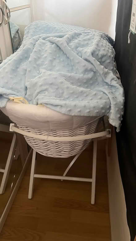 Photo of free Baby Moses basket (Thornhill lees Dewsbury) #1