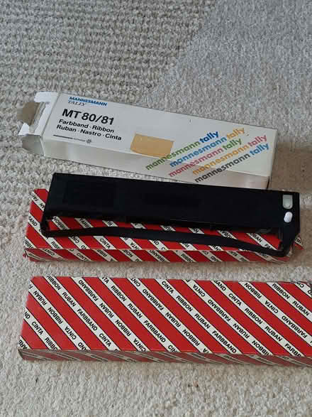Photo of free Printer ribbons for Mannesmann Tally Printers MT80/MT81 (Warsash SO31) #1