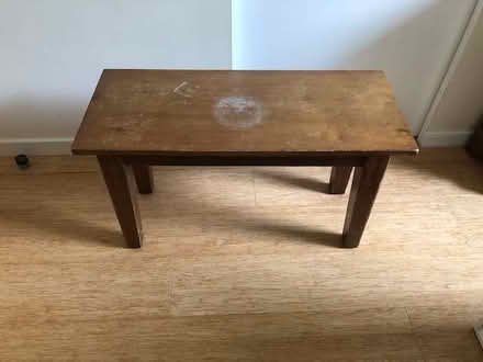 Photo of free Mahogany side-table (Stoke St Milborough SY8) #1