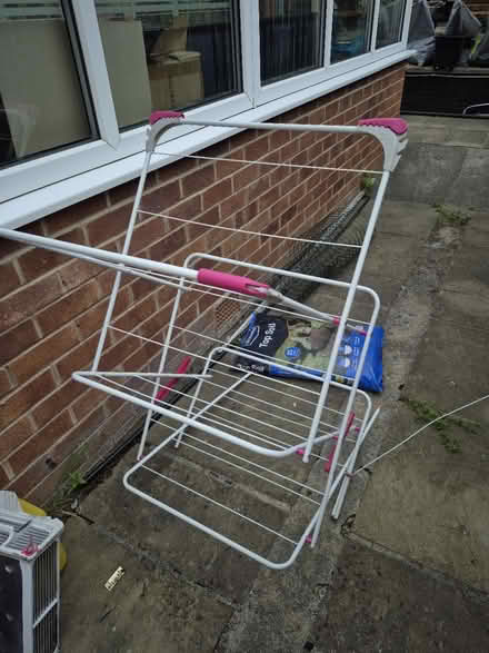 Photo of free Clothes Airer deluxe (broken leg) (Parsons cross S5) #1