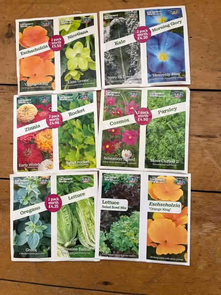Photo of free Packets off seeds (Horsham RH13) #1