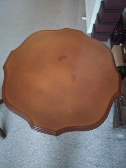 Photo of free Two Occasional Tables 59cm High X 54cm Wide (Hardwick OX16) #4