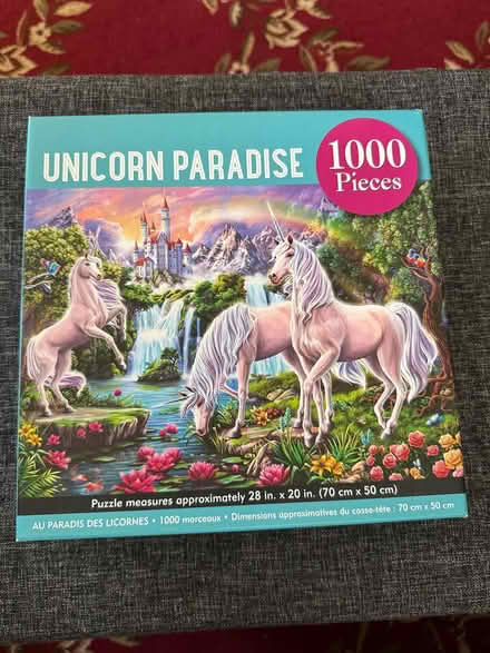 Photo of free Unicorn puzzle (1000 pcs) (East Arlington) #1