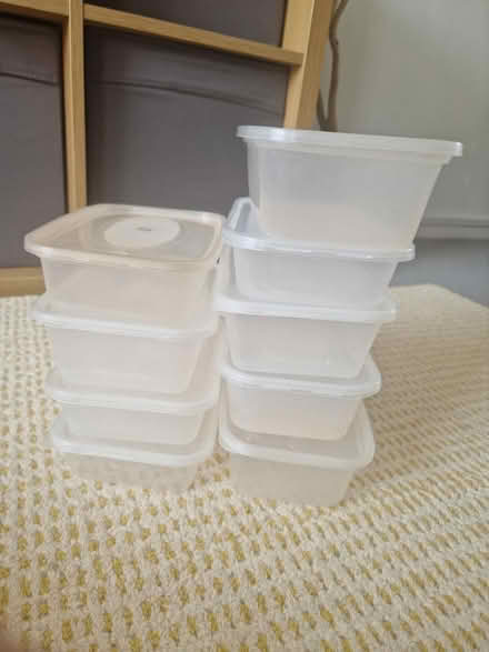 Photo of free 9 takeaway/food storage boxes (Welwyn Garden AL7) #1