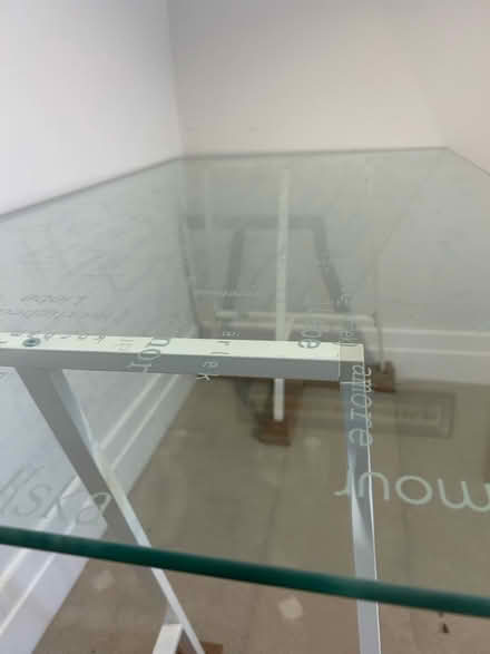 Photo of free IKEA glass table (GL9) #3