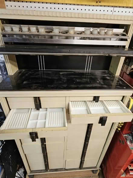 Photo of free Antique cabinet - lots of drawers (92 & Alameda de las Pulgas) #2