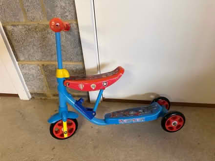 Photo of free Paw patrol scooter (Eastbourne Harbour) #1