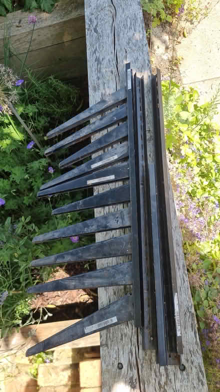 Photo of free Shelving rails + brackets (Uckfield, Ringles Cross TN22) #1