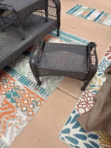 Photo of free Outdoor couch/ottomans (Encantado) #2