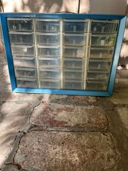 Photo of free Metal box with 20 little drawers (near Bolinas/San Anselmo) #1