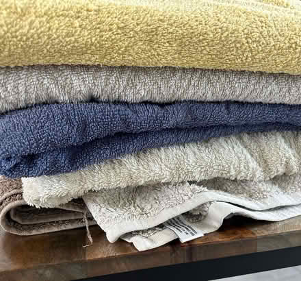 Photo of free Set of old towels (Tregarth LL57) #1