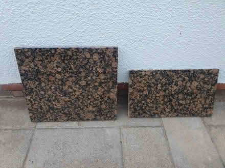 Photo of free Two pieces of brown granite 30 mm thick (Beaconsfield HP9) #1