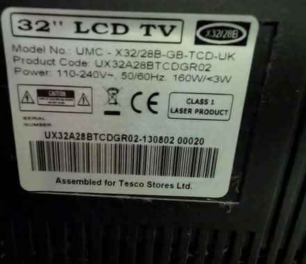 Photo of free 32" television (Govanhill, G42) #3