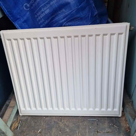 Photo of free small white radiator - W60.5cm x H50.5cm (Cherry Orchard SY2) #1