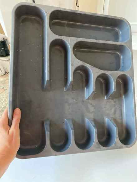 Photo of free Plastic cutlery tray (L17 Sefton Park area) #1