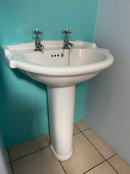 Photo of free Two matching basins with Bristan Victorian style taps (Penrith CA11) #2