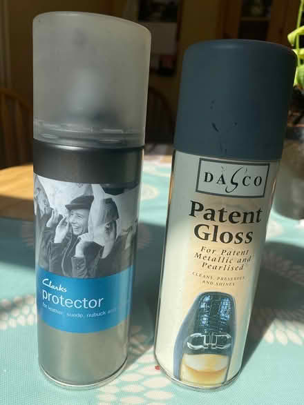 Photo of free Leather/suede and patent protectors (Grasmere Road, Lancaster, LA1) #1