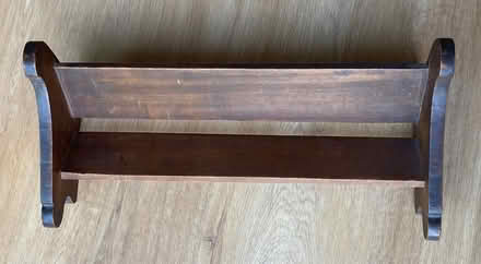 Photo of free Handmade book rack (vintage) (Fleetville AL1) #2