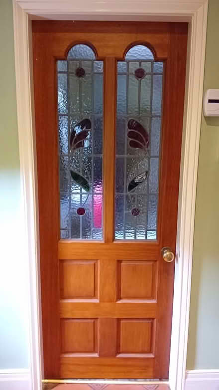 Photo of free Internal Wood / Stained Glass Door (Old Swarland, NE65) #1