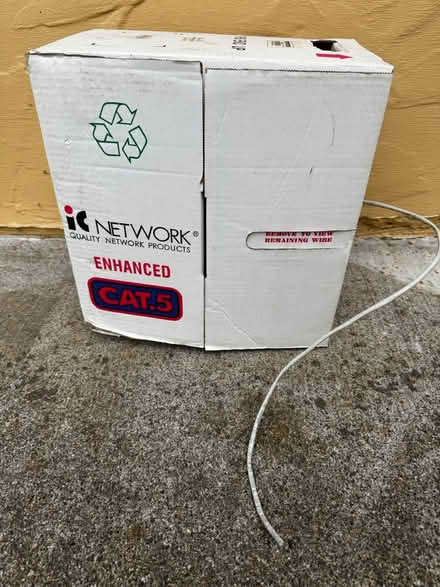 Photo of free 900 feet Cat 5 wire (Shoreline) #1