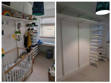 Photo of free IKEA Algot shelf and drawers system (Blackhorse Road E17) #1