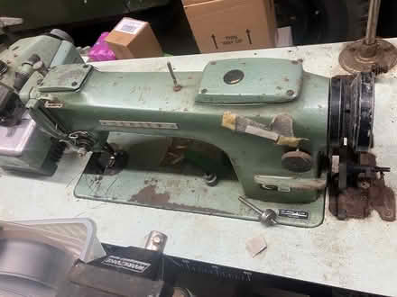 Photo of free Industrial sewing machine and overlocker - spares or repair (Almondbank PH1) #1