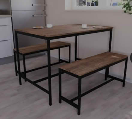 Photo of free Indoor table and bench set (BR8) #1