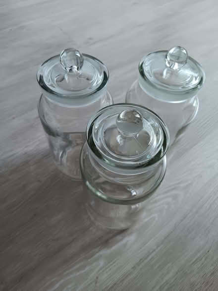 Photo of free Glass storage jars (Oakwood Park EN2) #1