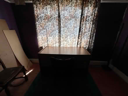 Photo of free Solid wooden desk (Bare LA4) #2