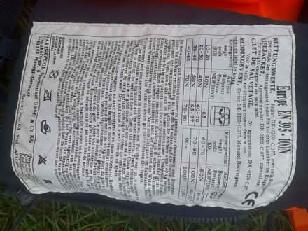 Photo of free Child's life jacket/bouyancy aid. (Northend) #2