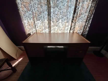 Photo of free Solid wooden desk (Bare LA4) #1