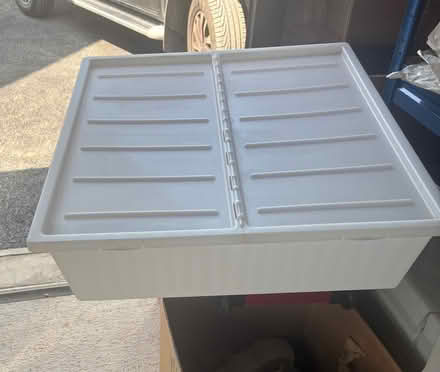 Photo of free Large shallow storage box (Dartington TQ9) #1