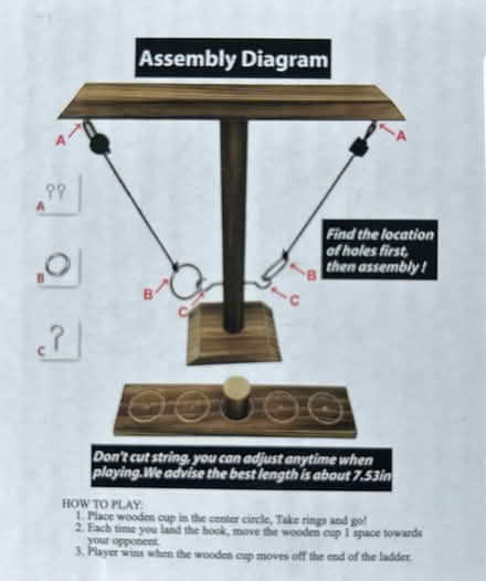 Photo of free Ring swing pub game (Craig-y-don LL30) #1