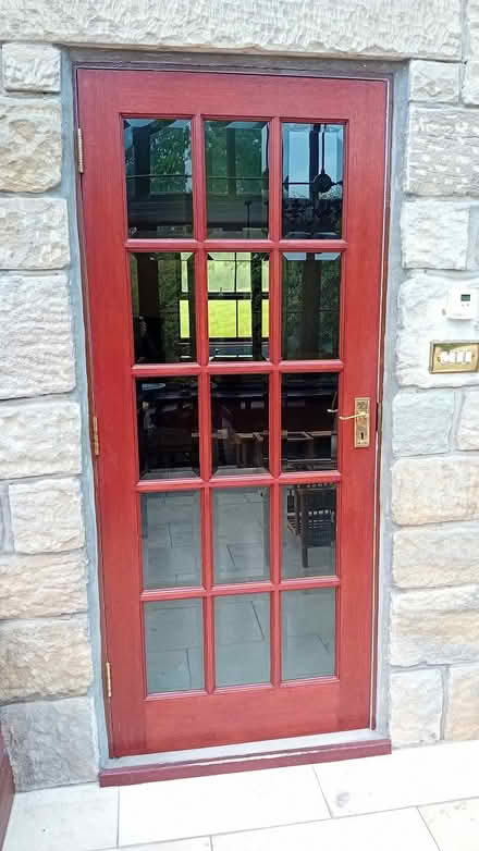 Photo of free Internal 15 pane wood door (Old Swarland, NE65) #1
